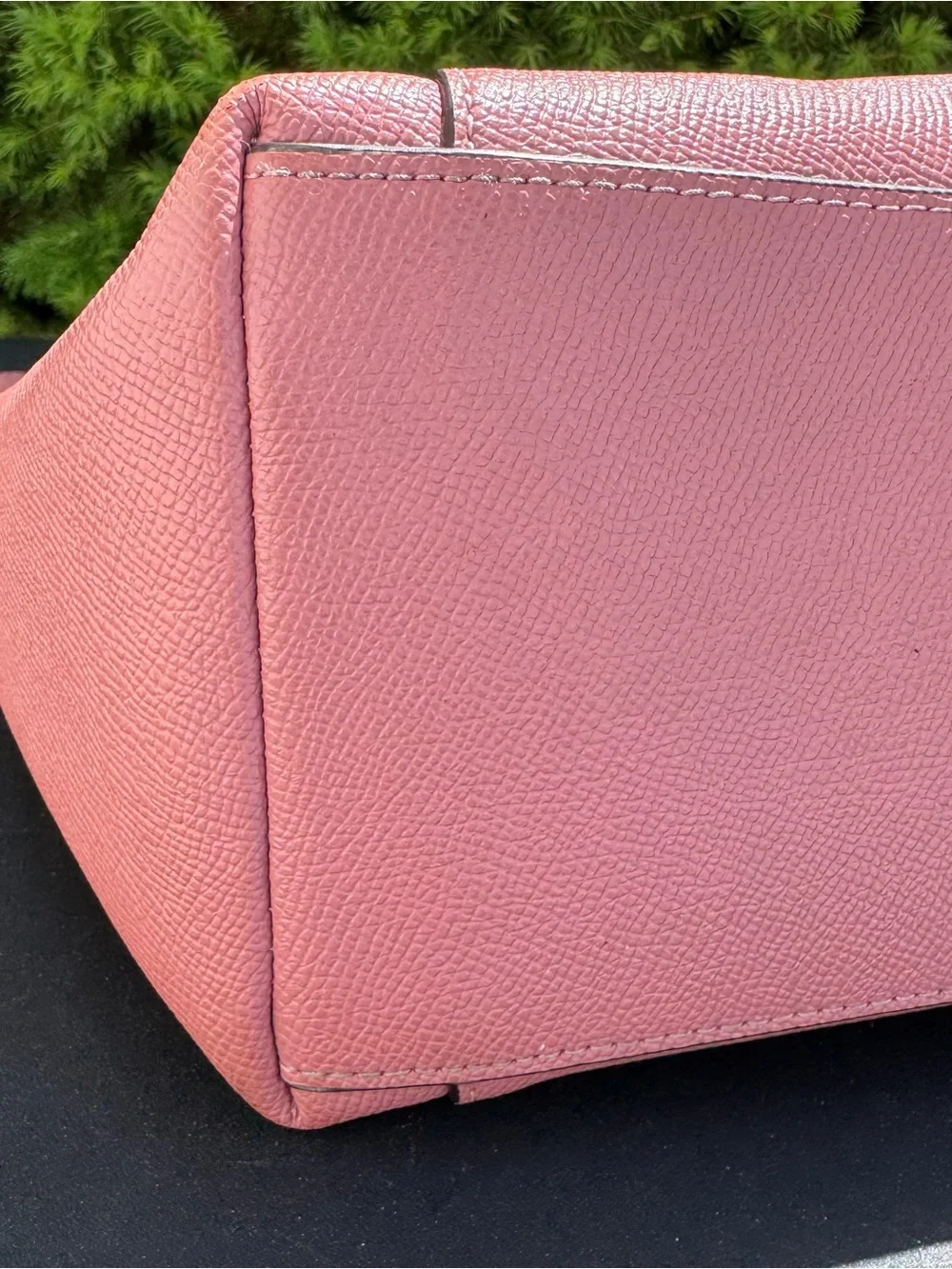COACH Ava Pink Leather Tote Bag with Gold Hardware - Picture 10 of 11